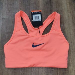 Nike Dri Fit Classic Sports Bra Orange XS NWT